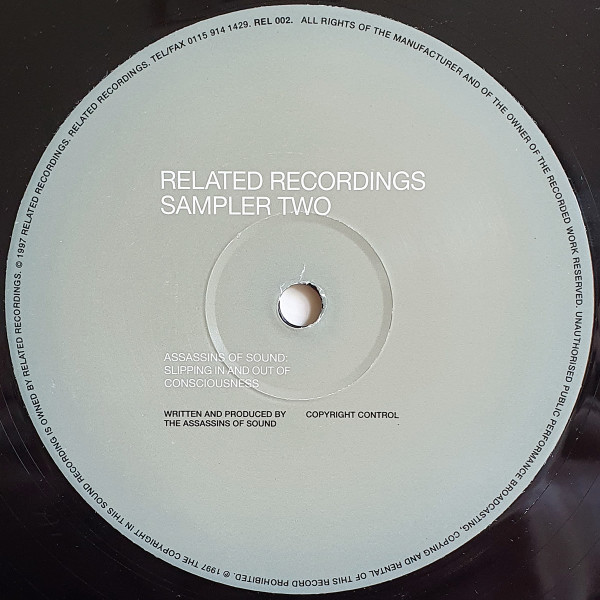 Assassins Of Sound - Related Recordings Sampler Two - Used Vinyl Record image 1