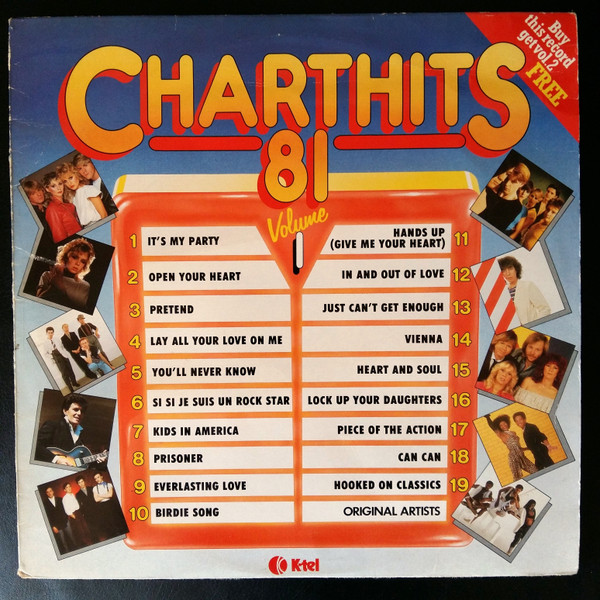Various - Chart Hits 81 Volume 1 - Used Vinyl Record image 1