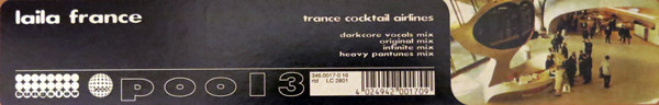 Laila France - Trance Cocktail Airlines - Used Vinyl Record 12" image 1