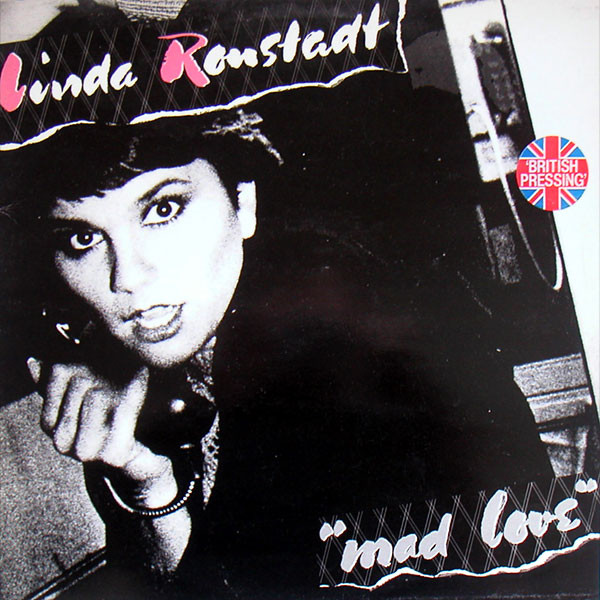 Linda Ronstadt - Mad Love - Used Vinyl Record image 1