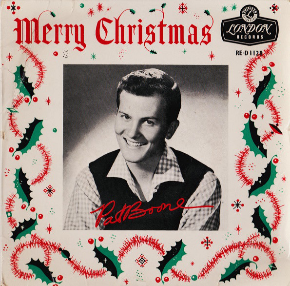 Pat Boone - Merry Christmas - Used Vinyl Record 7" image 1