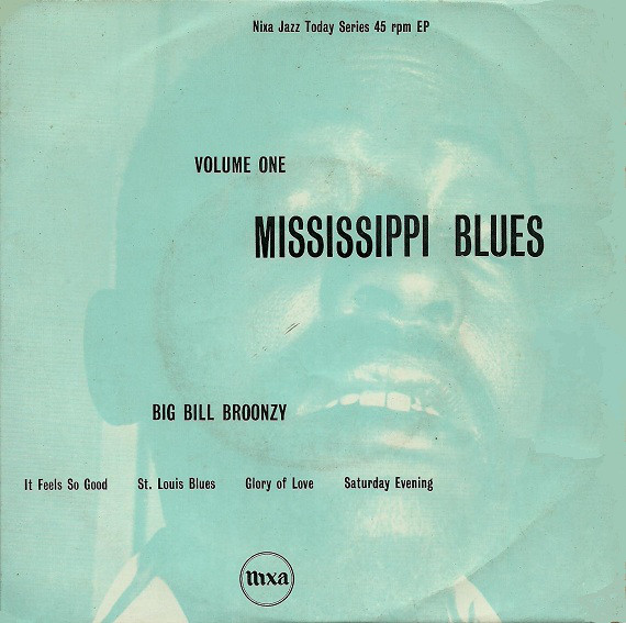 Big Bill Broonzy - Volume 1 - Mississippi Blues - Used Vinyl Record 7" image 1