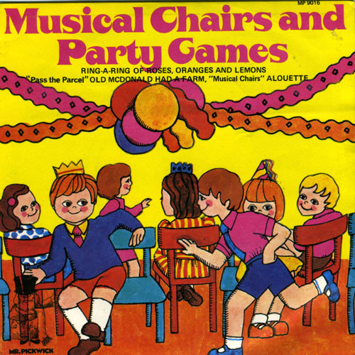 Unknown Artist - Musical Chairs And Party Games - Used Vinyl Record 7 image 1