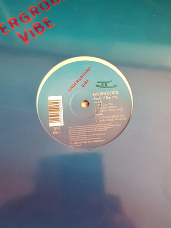 Fusion Beats - Song Of The City - Used Vinyl Record 12" image 1