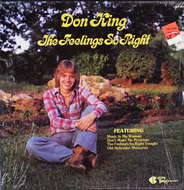 Don King - Feelings So Right - Used Vinyl Record image 1