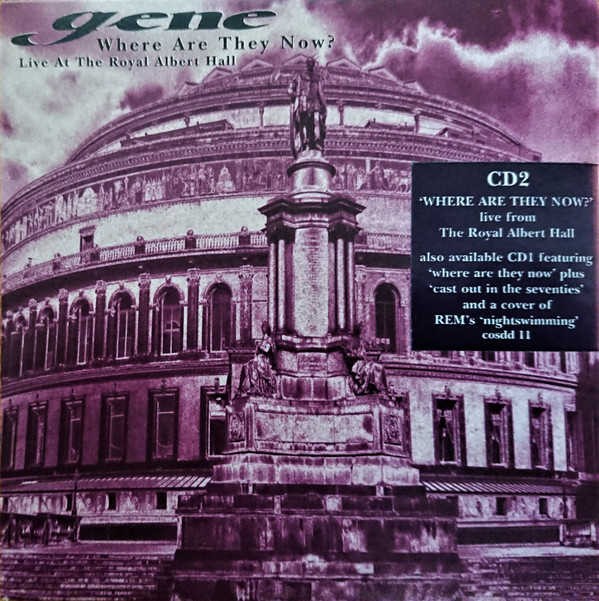 Gene - Where Are They Now? - Used CD image 1