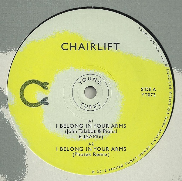 Chairlift - At 6:15 - Vinyl Record 12" image 1