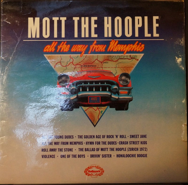 Mott The Hoople - All The Way From Memphis - Used Vinyl Record image 1