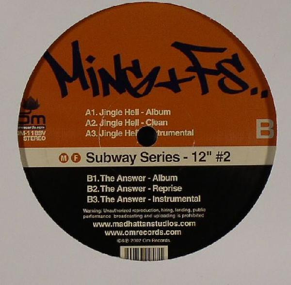 Ming & FS - Subway Series - 12'' #2 - Used Vinyl Record 12" image 1