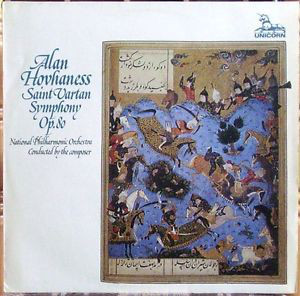 Alan Hovhaness - Saint Vartan Symphony Op. 80 - Used Vinyl Record image 1