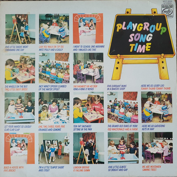 Leonard Pearcey - Playgroup Song Time - Used Vinyl Record image 1