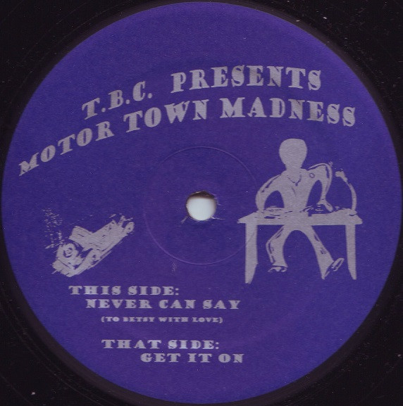 T.B.C. - Motor Town Madness - Vinyl Record 12" image 1