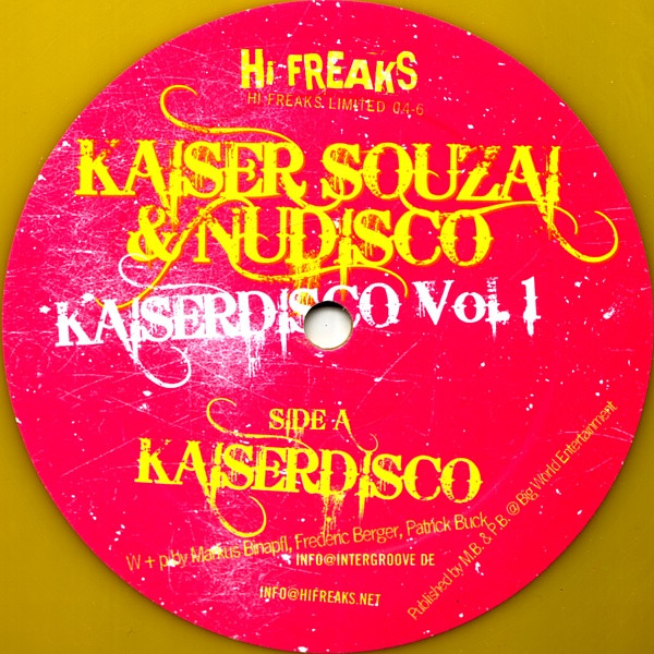 Kaiser Souzai - Kaiserdisco Vol. 1 - Vinyl Record 12" image 1
