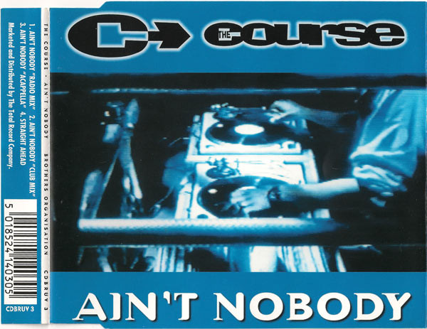 Course - Ain't Nobody - Used CD image 1