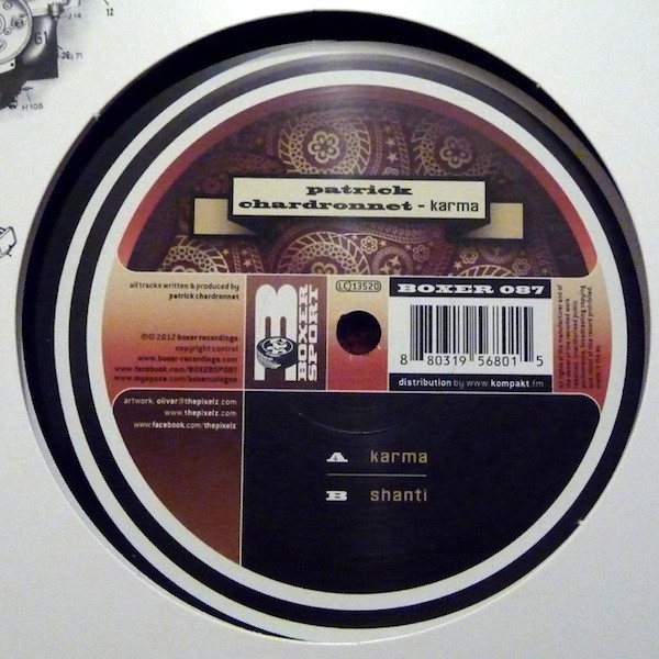 Patrick Chardronnet - Karma - Vinyl Record 12" image 1