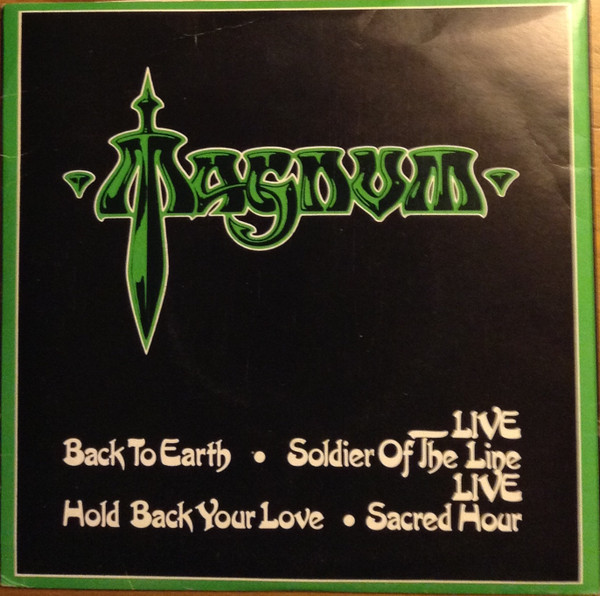Magnum - Back To Earth - Used Vinyl Record 7" image 1