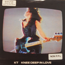 K.T. - Knee Deep In Love - Used Vinyl Record 7" image 1