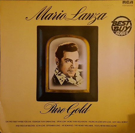 Mario Lanza - Pure Gold - Used Vinyl Record image 1