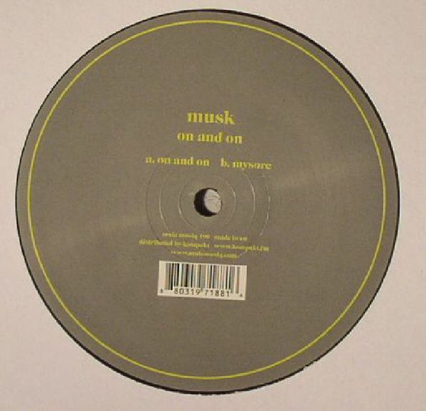 Musk - On & On - Vinyl Record 12" image 1