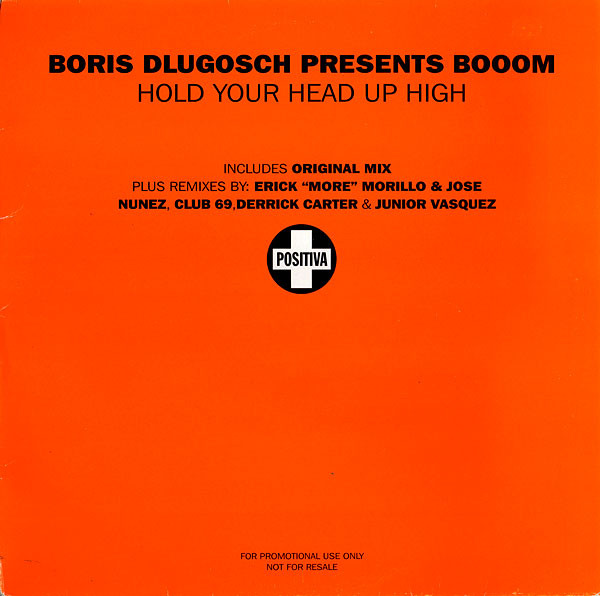 Boris Dlugosch - Hold Your Head Up High - Used Vinyl Record 1 image 1