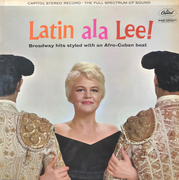 Peggy Lee - Latin Ala Lee! - Used Vinyl Record image 1