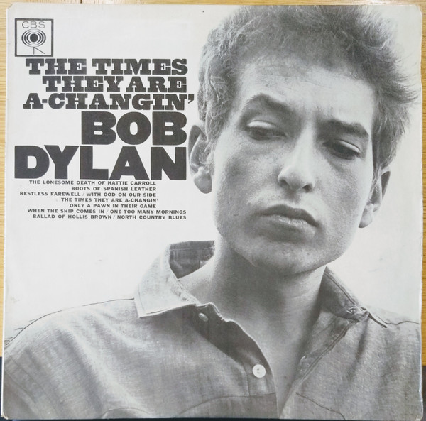 Bob Dylan - Times They Are A-Changin' - Used Vinyl Record image 1