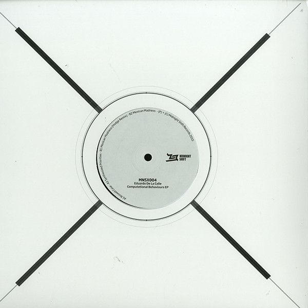 Eduardo De La Calle - Computational Behaviours EP - Vinyl Record 12" image 1