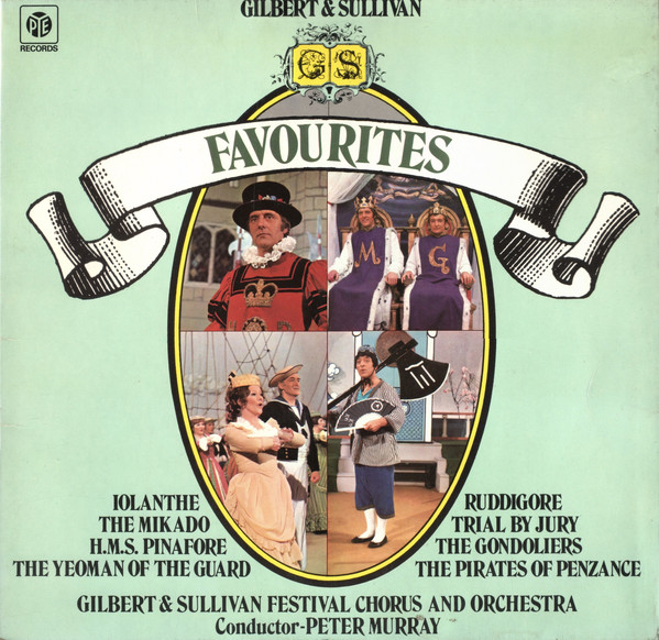 Gilbert & Sullivan - Favourites - Used Vinyl Record image 1