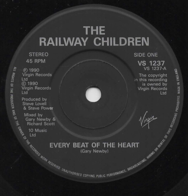 Railway Children - Every Beat Of The Heart - Used Vinyl Record 7" image 1