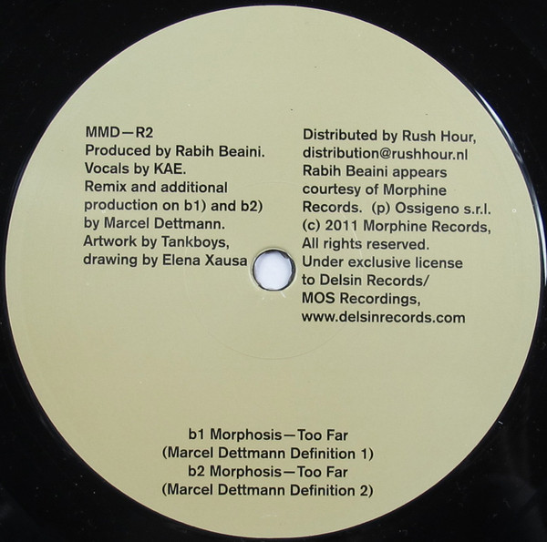 Morphosis - Too Far (Dettmann's Definitions) - Vinyl Record 12" image 1