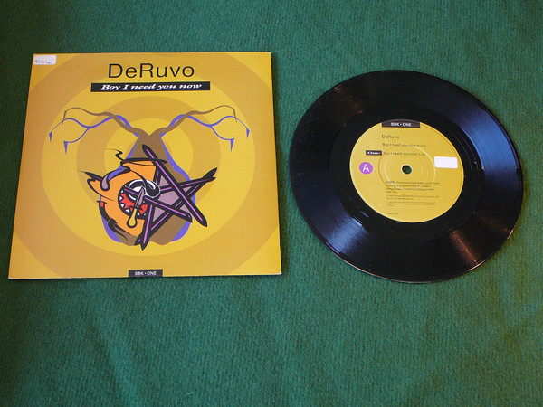 DeRuvo - Boy I Need You Now - Used Vinyl Record 7" image 1