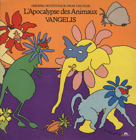 Vangelis - L'Apocalypse Des Animaux - Used Vinyl Record image 1