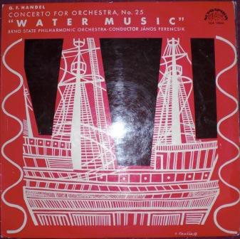 Georg Friedrich Hand - Concerto For Orchestra, No. 25 "Water Music" - image 1