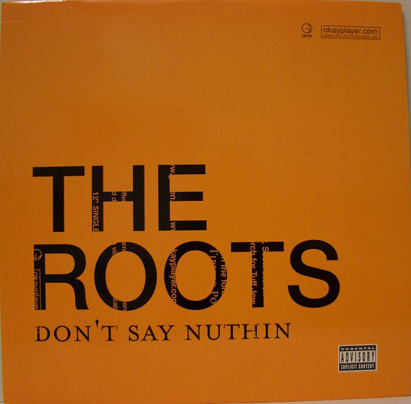 Roots - Don't Say Nuthin - Vinyl Record 12" image 1