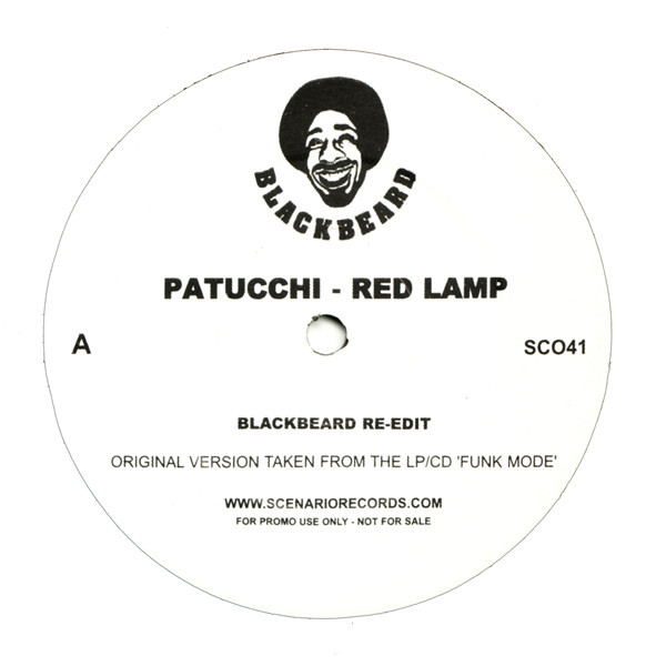 Daniele Patucchi - Red Lamp / Old Man (Blackbeard Re-Edits) - Vinyl R image 1