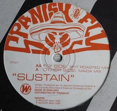 Spanish Fly - Sustain - Used Vinyl Record 12" image 1