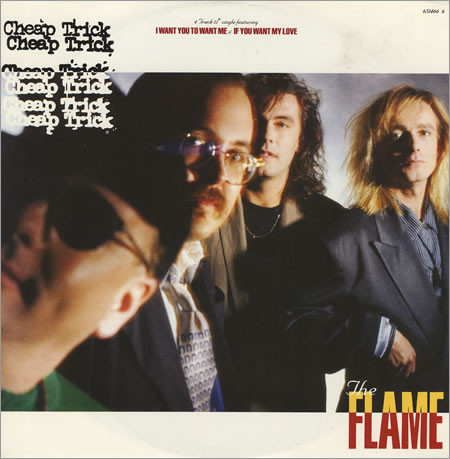 Cheap Trick - Flame - Used Vinyl Record 12" image 1