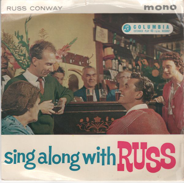 Russ Conway - Sing Along With Russ - Used Vinyl Record 7" image 1