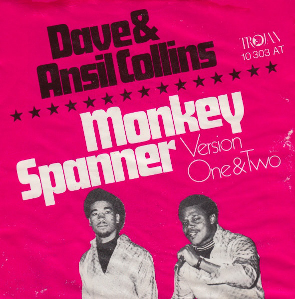 Dave & Ansel Collins - Monkey Spanner - Used Vinyl Record 7" image 1