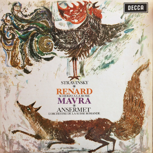 Igor Stravinsky - Renard / Scherzo A La Russe / Mavra - Used Vinyl Recor image 1
