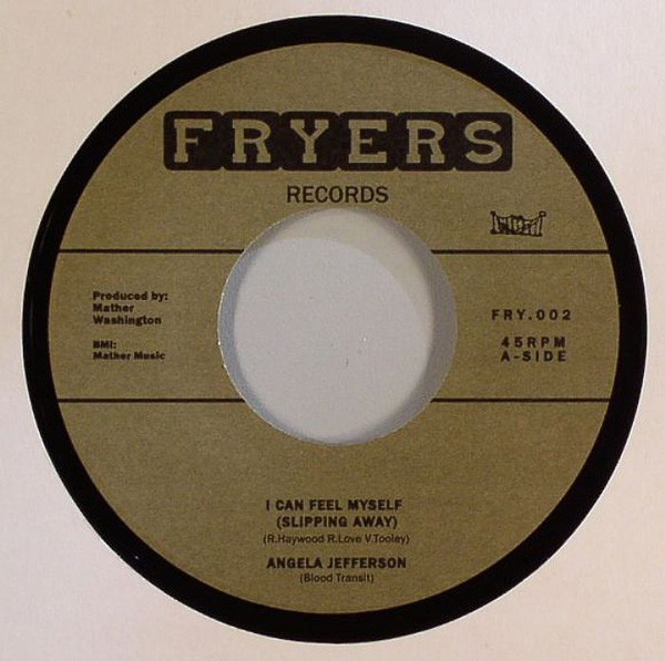 Angela Jefferson - I Can Feel Myself (Slipping Away) / Love Makes A B image 1