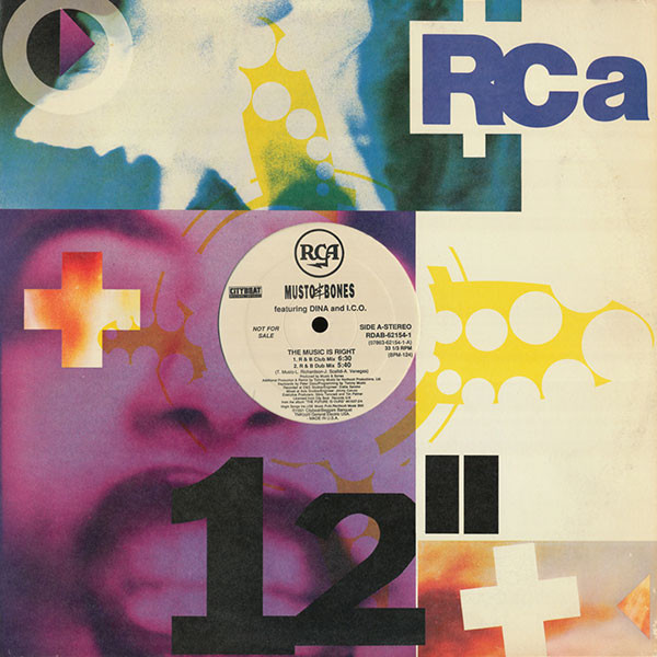 Musto & Bones - Music Is Right - Used Vinyl Record 12" image 1