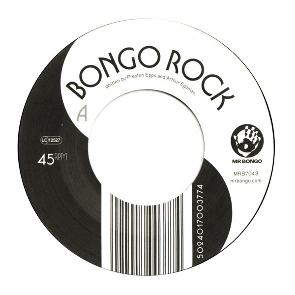 Incredible Bongo Ban - Bongo Rock - Vinyl Record 7" image 1