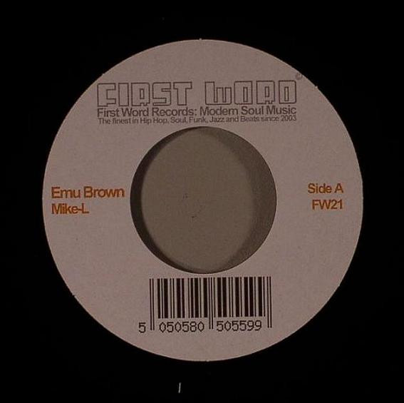 Mike L - Emu Brown - Used Vinyl Record 7" image 1