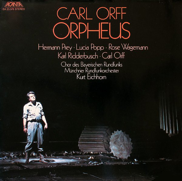 Carl Orff - Orpheus - Used Vinyl Record image 1