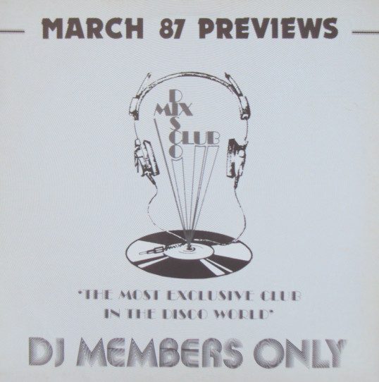 Various - March 87 Previews - Used Vinyl Record image 1
