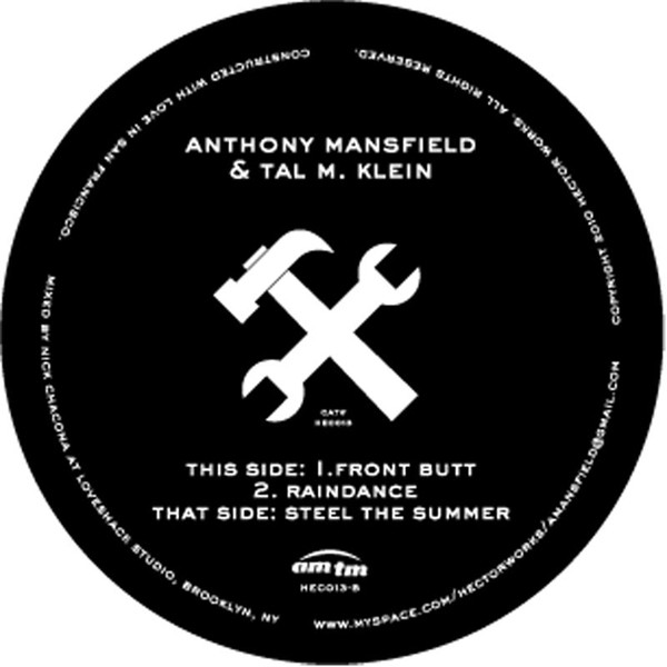 Anthony Mansfield - AMTM EP - Vinyl Record 12" image 1