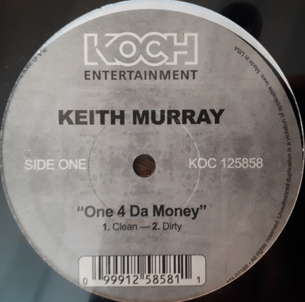 Keith Murray - One 4 Da Money - Vinyl Record 12" image 1