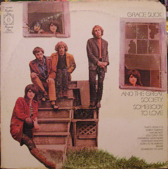 Grace Slick - Somebody To Love - Used Vinyl Record image 1