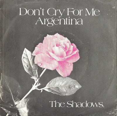 Shadows - Don't Cry For Me Argentina - Used Vinyl Record 7" image 1